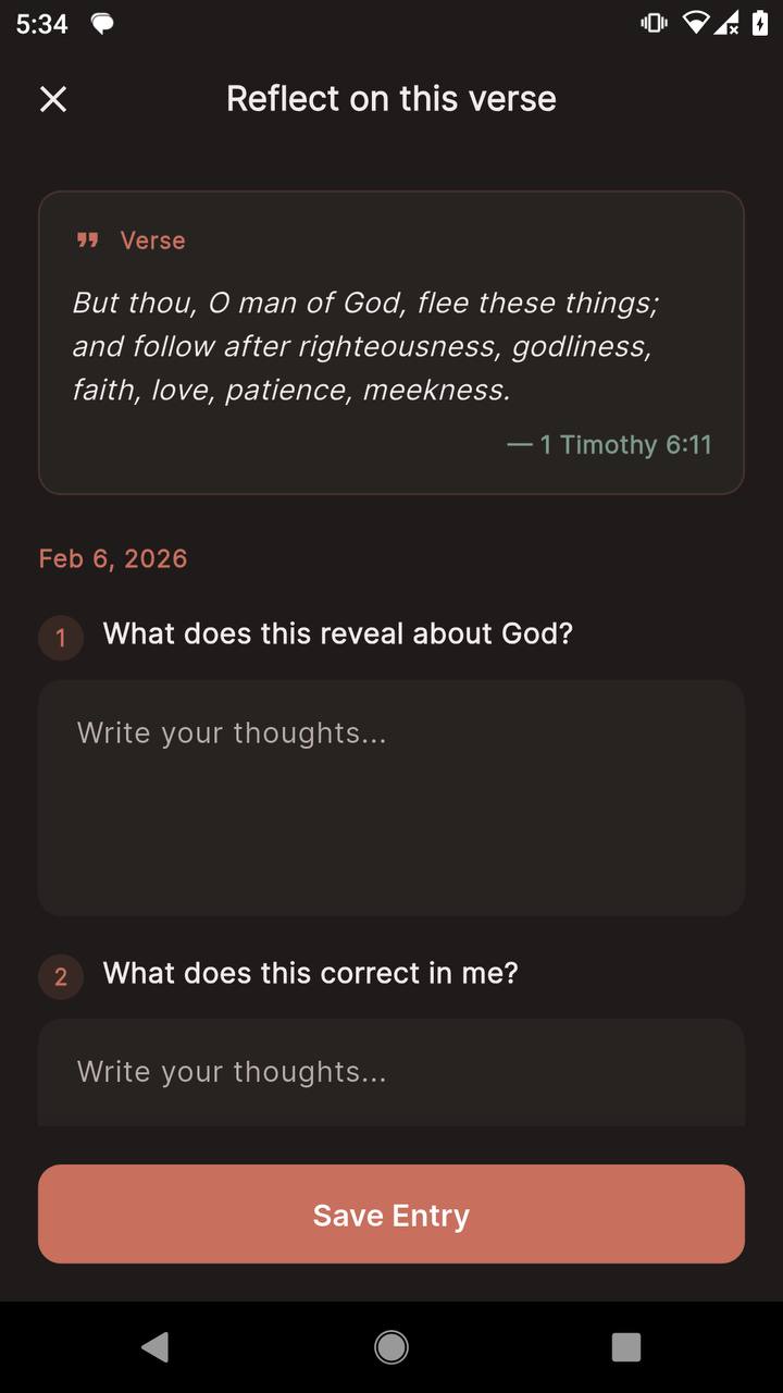 LAMP app - Reflection prompts